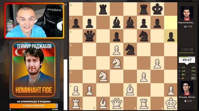 Турнир Претендентов 2022! Фируджа vs Непомнящий! ДЕНЬ 11 смотреть онлайн