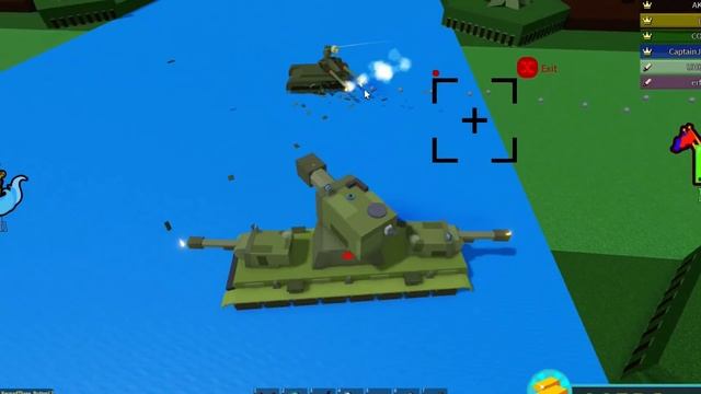 БИТВА СТРОИТЕЛЕЙ ТАНКИ в Build a Boat Roblox смотреть онлайн
