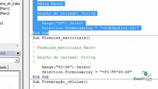 #009 - O que é possível fazer com VBA.. смотреть онлайн