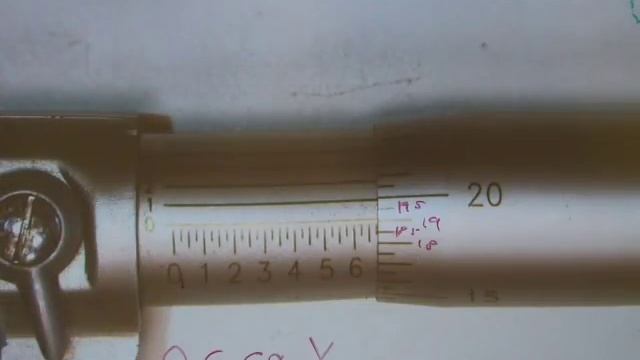 Read a micrometer (INCH-based) смотреть онлайн
