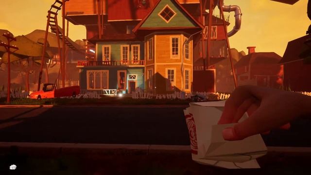 Привет Сосед_3 акт как запустить вагонетку!!!! смотреть онлайн