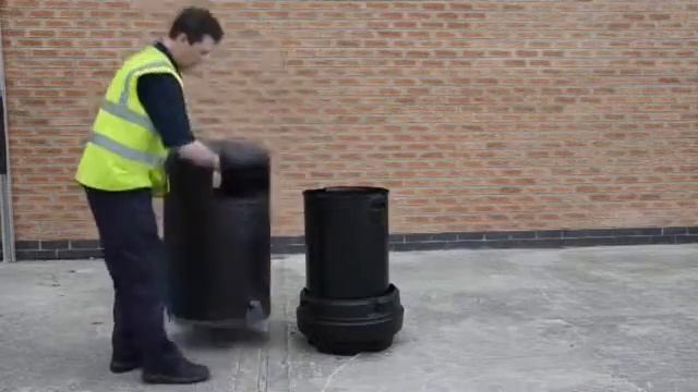 Glasdon Topsy Royale Litter Bin Product Testing смотреть онлайн