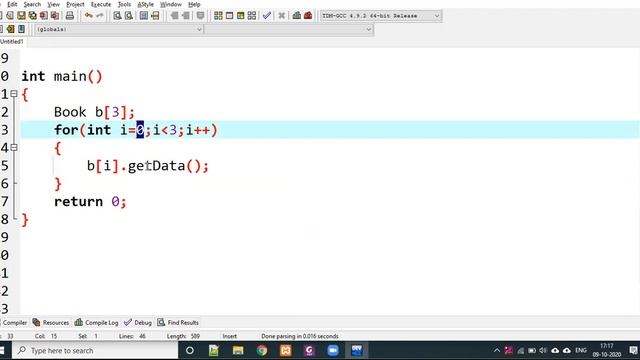 How to create array of object in C++ explain in Gujarati | [ Class #22] смотреть онлайн