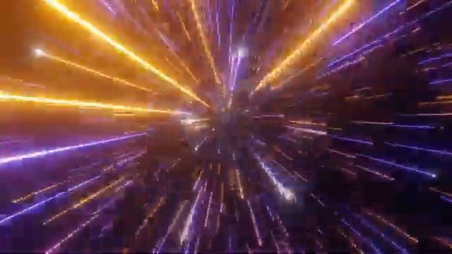 10 Hours 4k VJLoops Infinity space stars with neon light rays space Relaxing background, Screensave смотреть онлайн