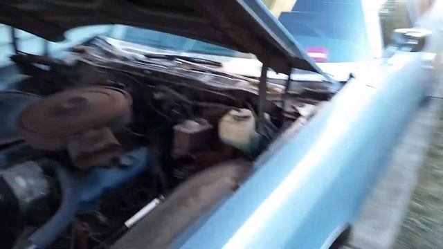 '76 Pontiac Catalina Safari wagon 455 V8 cold start смотреть онлайн