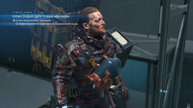 Death Stranding: Aid Package Delivery | Port Node City | 4K UHD смотреть онлайн