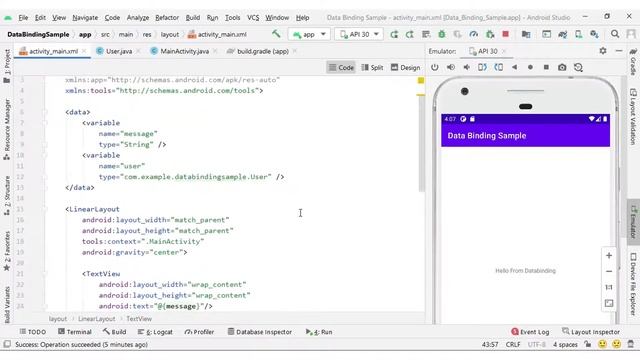 Data Binding Library | Android Developers | Android Jetpack смотреть онлайн
