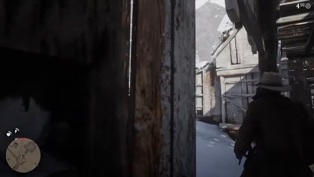 Red Dead Redemption 2 Перестрелка зимой смотреть онлайн