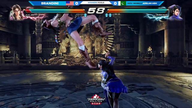 ARSLAN ASH VS BRANDINI EVO 2022 TEKKEN7 POOLS MATCH (First Day) смотреть онлайн