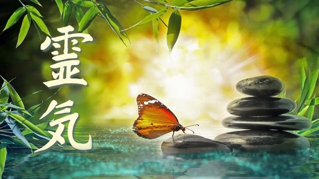Reiki Music, With Bell Every 3 Minutes, Emotional & Physical Healing Music, Cleanse Negative Energy смотреть онлайн