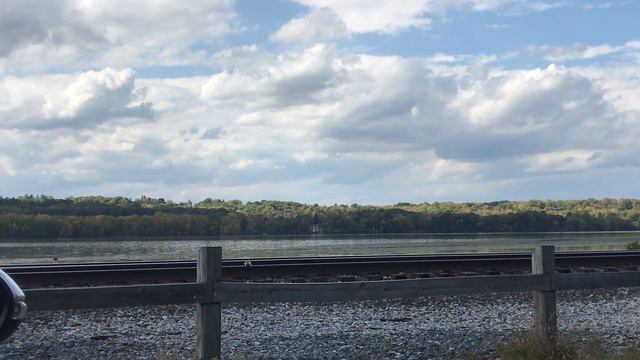 Amtrak 233 with 2 private cars blows a McDonald’s toy and runs over a phone! смотреть онлайн