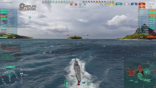 SUBMARINE U-69 3 Kills & 100k Damage | World of Warships Gameplay 4k смотреть онлайн