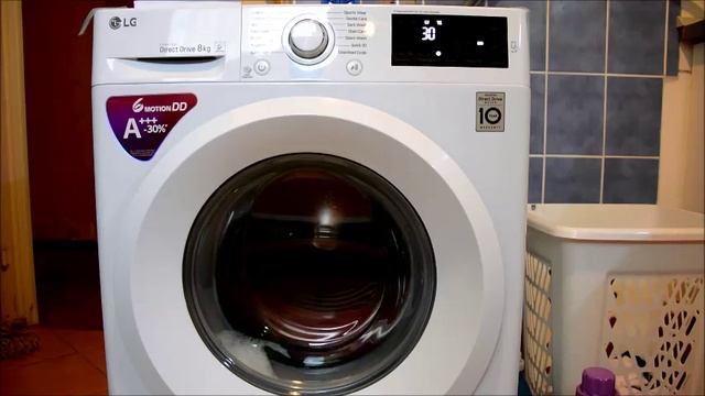 LG 6 motion DD Sport Wear Washing Program Test смотреть онлайн
