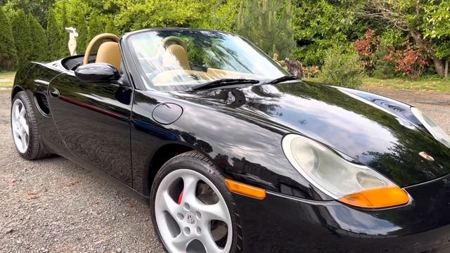 Porsche Boxster 986 2.5 Black / Savannah