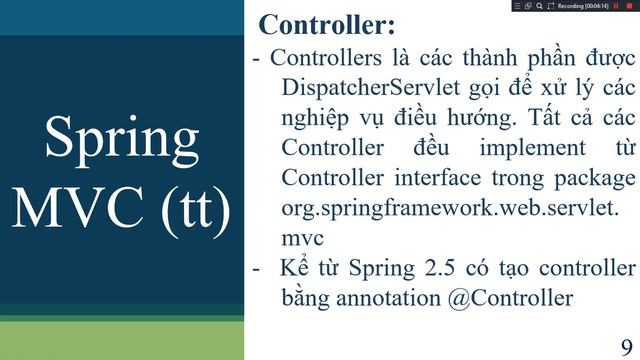 [Khóa Học Spring MVC cơ bản] Bài 2: Tổng Quan Spring MVC смотреть онлайн