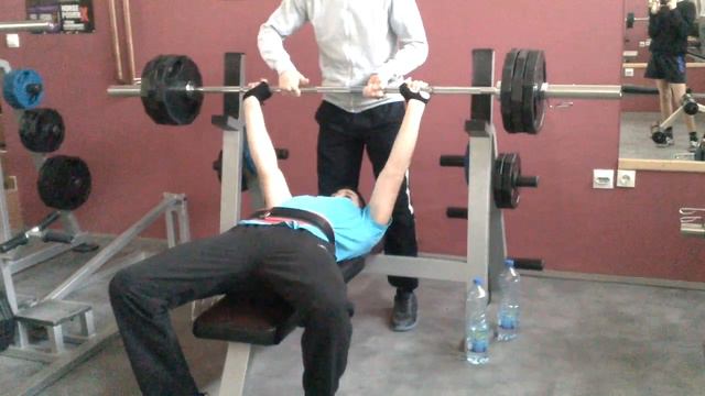 Bench Press 80 kg (176 lbs) 1 rep смотреть онлайн