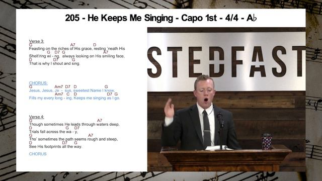 He Keeps Me Singing | Guitar Chords | Play Along смотреть онлайн