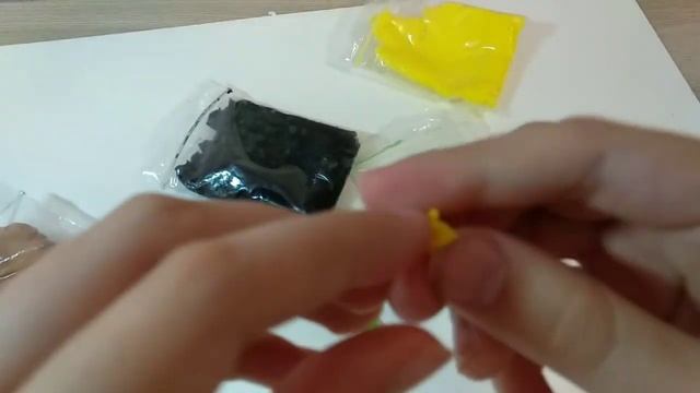 Лепка подсолнуха из воздушного пластилина