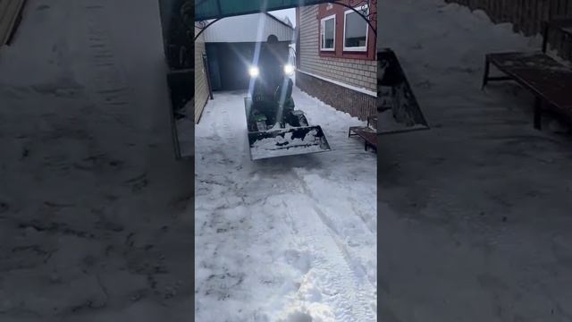 Мини погрузчик своими руками. Творение мастера на все руки! смотреть онлайн