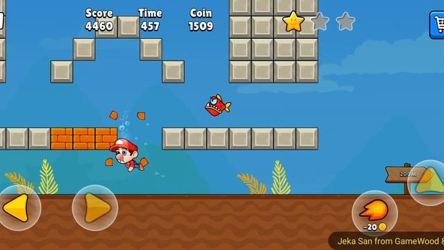 Level 58. Прохождение игры Bruno's World на Android смотреть онлайн