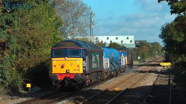 DRS 57004 & 57010 - 3S01 West Anglia RHTT 20/10/2015 смотреть онлайн