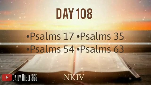 Day 108 - One Year Chronological Daily Bible Reading Plan - NKJV Dramatized Audio Version - April 1 смотреть онлайн