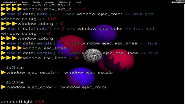 Livecodelab+socket.io+Tone.js+YoutubeLiveCode3 смотреть онлайн