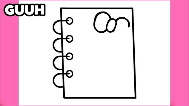 HOW TO DRAW A CUTE NOTEBOOK смотреть онлайн