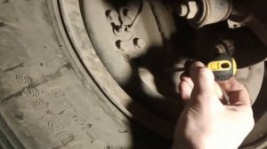 Разводим колодки на Мазде Титан