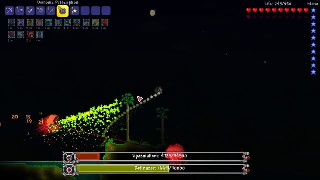 Terraria # 11 Modded Yoyos! 1.3.5 Antiaris Mod Let's Play смотреть онлайн