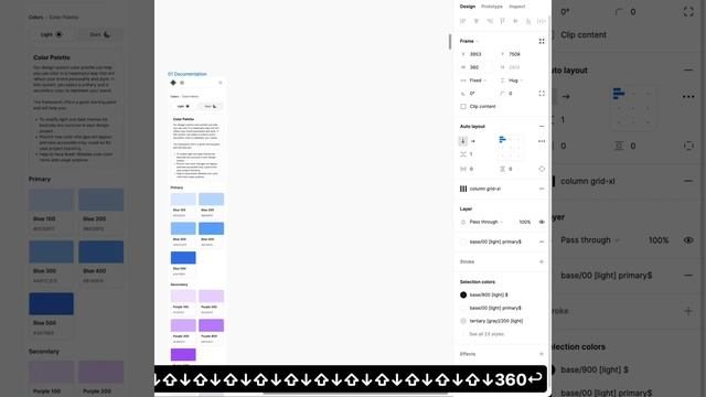 Responsive documentation design made with Figma+Frames X смотреть онлайн
