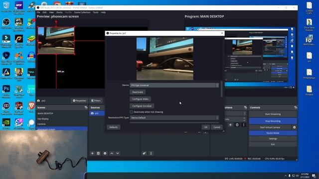 How to connect PS3 Camera as a PC webcam смотреть онлайн