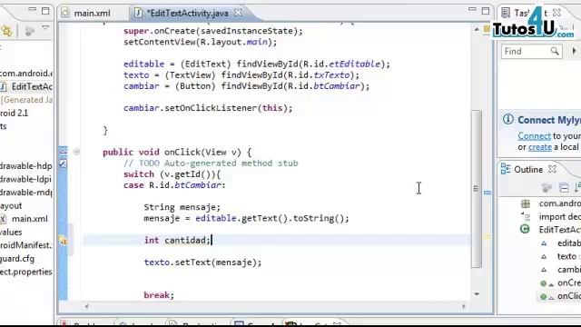 Convertir Variable String a Int. Tutorial 15 en Español. Desarrollo de Aplicaciones Android. смотреть онлайн