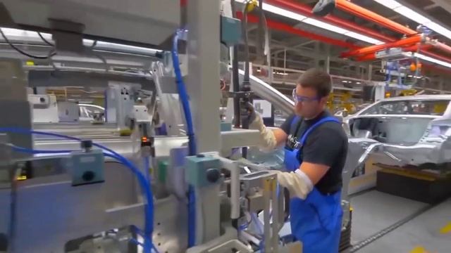 Сборка современных автомобилей. Assembly of modern cars, Production Line смотреть онлайн