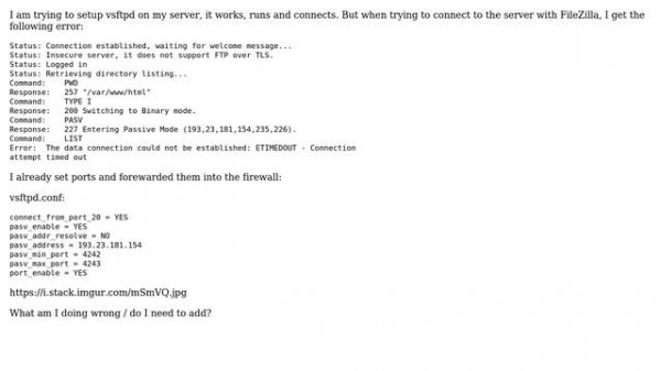 ETIMEDOUT - Connection attempt timed out"