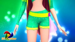 New Winx 3D Roxy's Transformation! [HD]