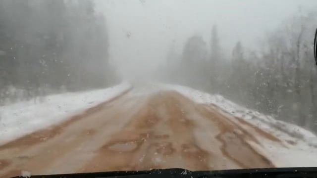 Снежный буран перед Усть-кутом смотреть онлайн