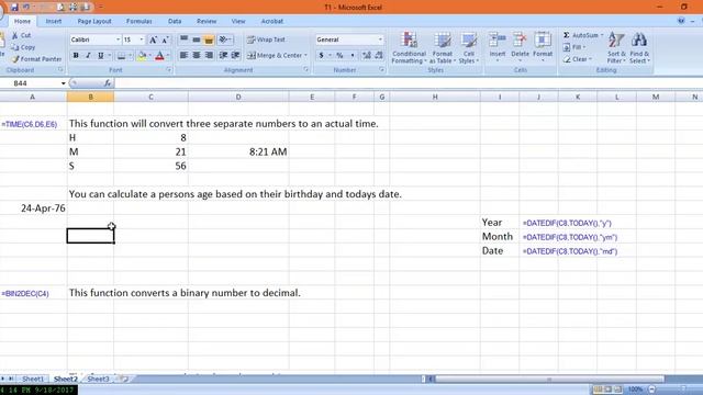 Excel 20 mathematical functions in 10 minutes #excel смотреть онлайн