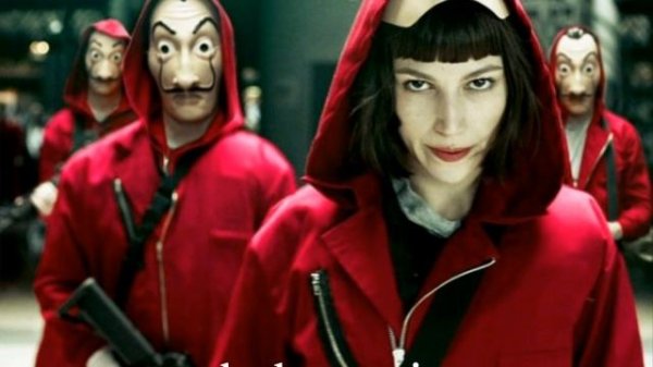 Песня из Бумажного дома! Белла чао-Bella ciao.