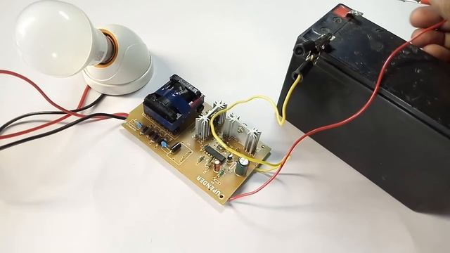 12v To 220v Inverter Circuit Board (200Watt) | Dc To Ac Converter Circuit A Complete Inverter