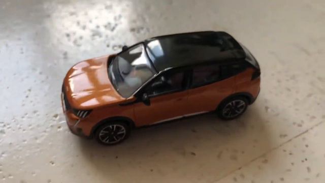 Unboxing Norev Peugeot 2008 suv Orange🧡 | PSA CarBlog | смотреть онлайн