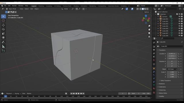 Blender 3.x - Cracker Addon! смотреть онлайн