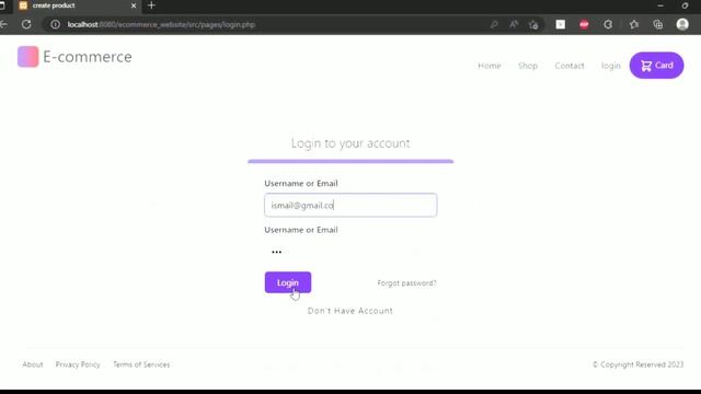 ecommerce website project (thesis project) using : HTML-CSS-Tailwind-JS-Php-Mysql with Code Source смотреть онлайн