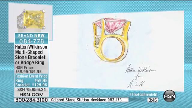 Hutton Wilkinson Multicolor Stone Bracelet смотреть онлайн