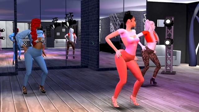 Beyonce Naughty Girl Dance Choreography I Sims 4 Dance Animation смотреть онлайн