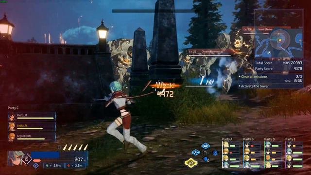 Sword Art Online: Fractured Daydream Closed Beta Test | Sinon on Coop Quest | PC смотреть онлайн