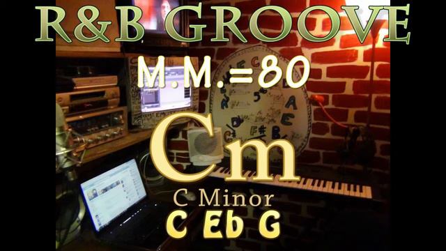 Cm Minor - One Chord JamTrack - R&B Groove M.M. = 80 смотреть онлайн