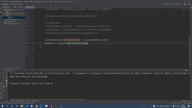 Curso de Java - Datas LocalDate, LocalTime, LocalDateTime, ZoneId, ZonedDateTime - Aula 28 смотреть онлайн