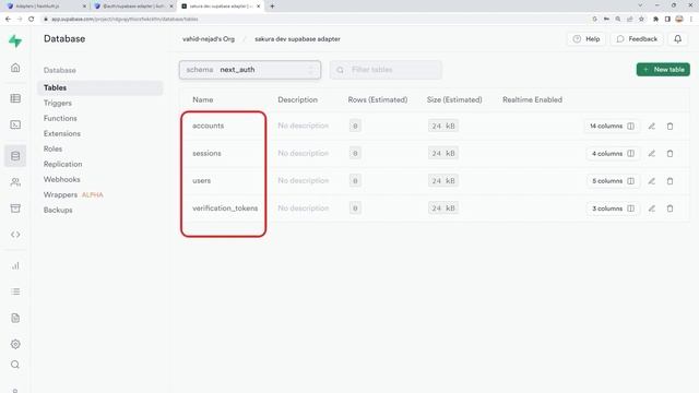 Save and Manage Next-Auth Session and Users with SupaBase Adapter смотреть онлайн