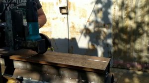 Самодельный токарный станок по металлу. Станина (часть 2).